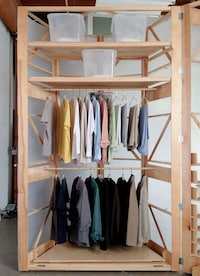 Cylindrical Clothing Storage Spaces Image 4