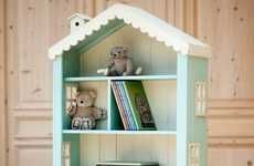 Dollhouse-Inspired Bookcases