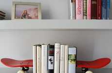 Skateboard Book Rests
