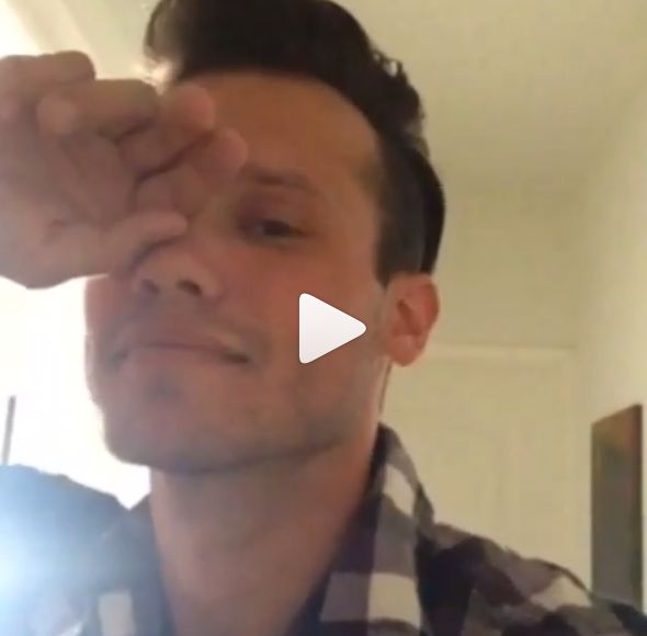 Cringeworthy Face-Caressing Selfies