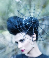 Webbed Goth Fascinators Image 5