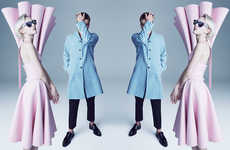 Surreal Mirror-Image Editorials