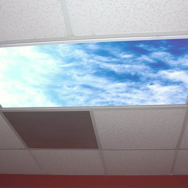 Sky-Imitating Ceiling Light Covers