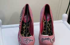 Pink Cancer Awareness Pumps