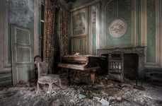 Eerie Abandoned Architecture Photography