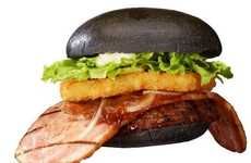 Black Ninja-Inspired Burgers