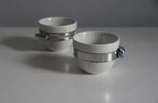 Handsome Hardware Teacups