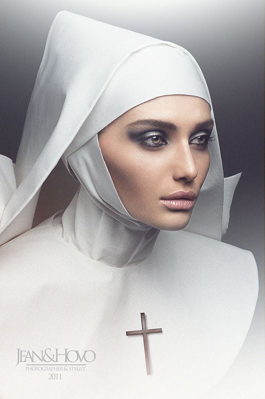 High-Fashion Nun Photography