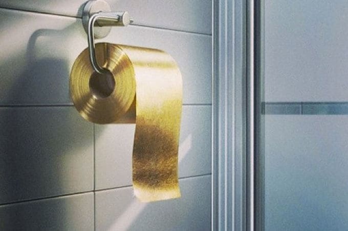 Billionaire Bathroom Tissues