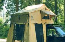Unfoldable Car-Roof Tents