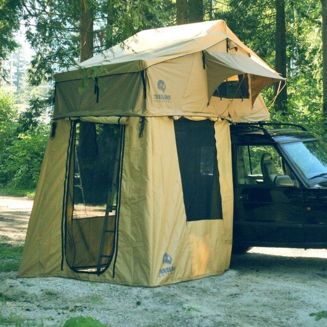 Unfoldable Car-Roof Tents