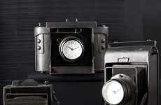 Vintage Camera Clocks