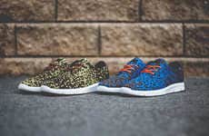 Leopard Camo Jogging Sneakers