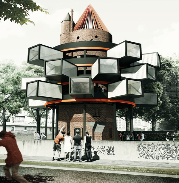 72 Protruding Architectural Structures