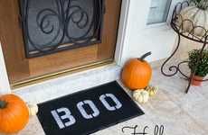 Spooky DIY Doormats