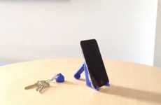 Keychain-Sized Phone Stands