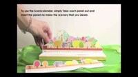 Playful Customizable 3D Calendars Image 4