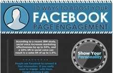 Facebook Page Engagement Infographics