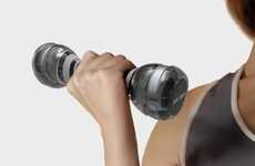 Mass-Adjusting Free Weights