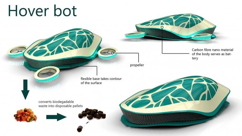 Hi-Tech Tortoise Hoovers
