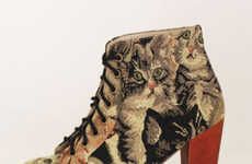 67 Frisky Feline Footwear Designs