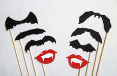 Hipster Bat Costume Props