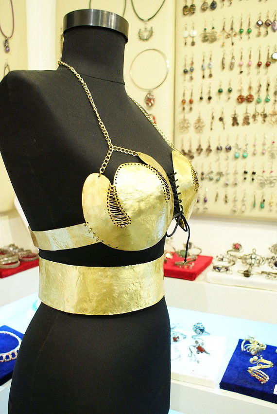 Metallic Costume Lingerie