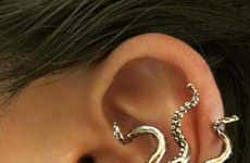 Tentacled Sea Creature Jewelry