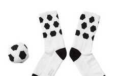 Sports Ball-Themed Socks