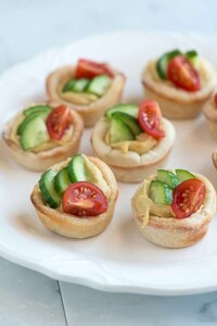 Bite-Sized Hummus Muffins Image 4