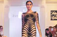 Embroidered Gown Runways