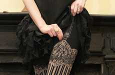 Printed Faux Garter Hosiery