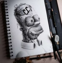 Cartoon Corpse Art Image 2