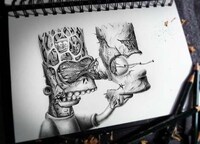 Cartoon Corpse Art Image 3