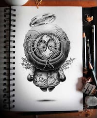 Cartoon Corpse Art Image 5