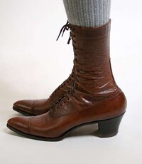 Vintage Victorian Booties Image 5