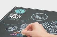 Scratch-Off Food Maps