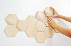 Beehive Wooden Wall Decor