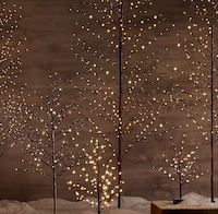 Sparkling LED Christmas Trees Image 2