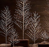 Sparkling LED Christmas Trees Image 3