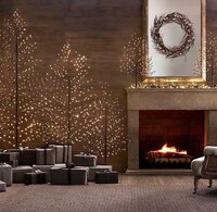 Sparkling LED Christmas Trees Image 4