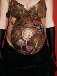 Pregnant Belly Paintings Image 2