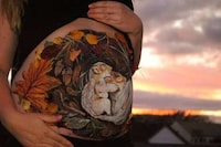 Pregnant Belly Paintings Image 4