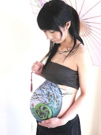 Pregnant Belly Paintings Image 5