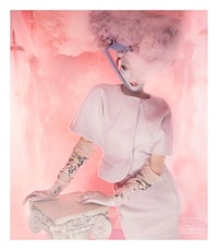 Regal Cotton Candy-Like Editorials Image 6