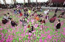 Record-Breaking Ball Pits