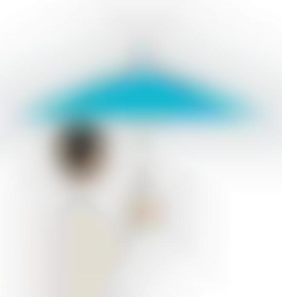 Upside Down Umbrellas