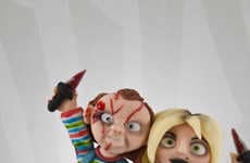 Horror Film Wedding Cakes