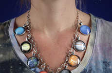 Dazzling Planetary Jewelry