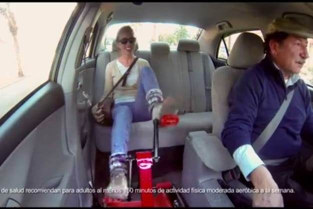 Workout-Encouraging Taxis